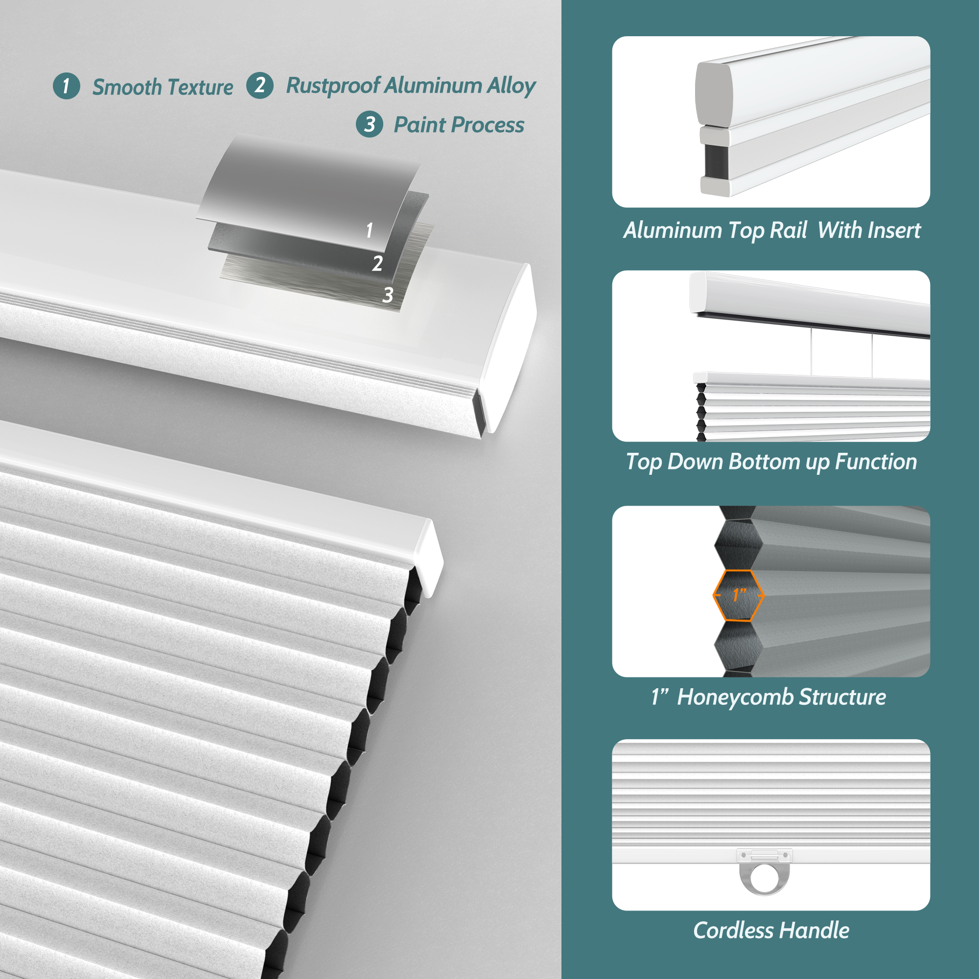 Top Down Bottom Up Blackout Cellular Shades