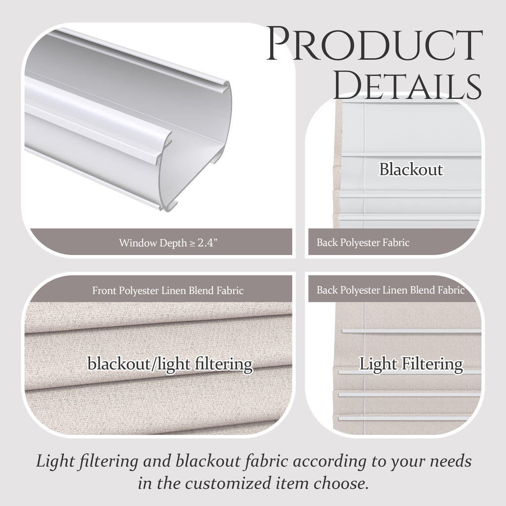 Cordless Roman Shades | Drill