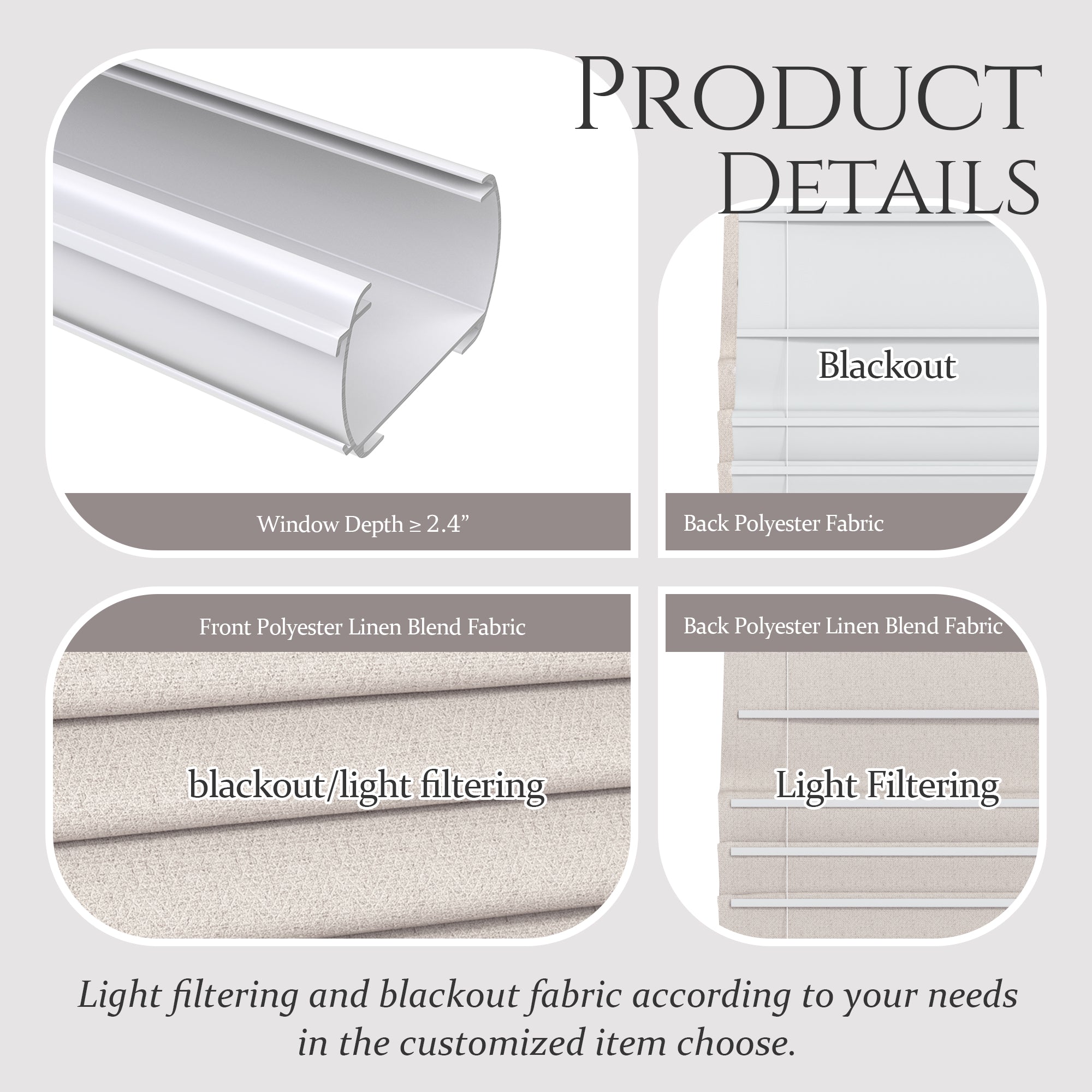 Cordless Roman Shades | Drill