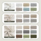 Linen Roman Shades | No Drill