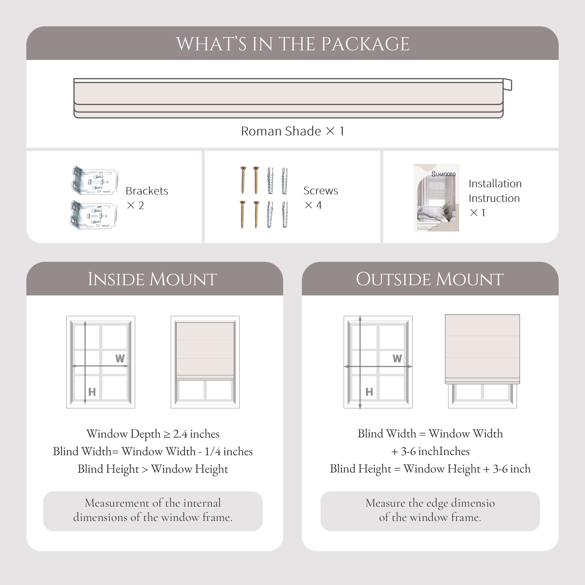 Cordless Roman Shades | Drill