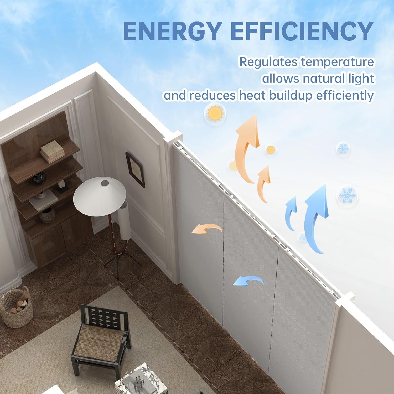 Cordless Cellular Shades | Blackout