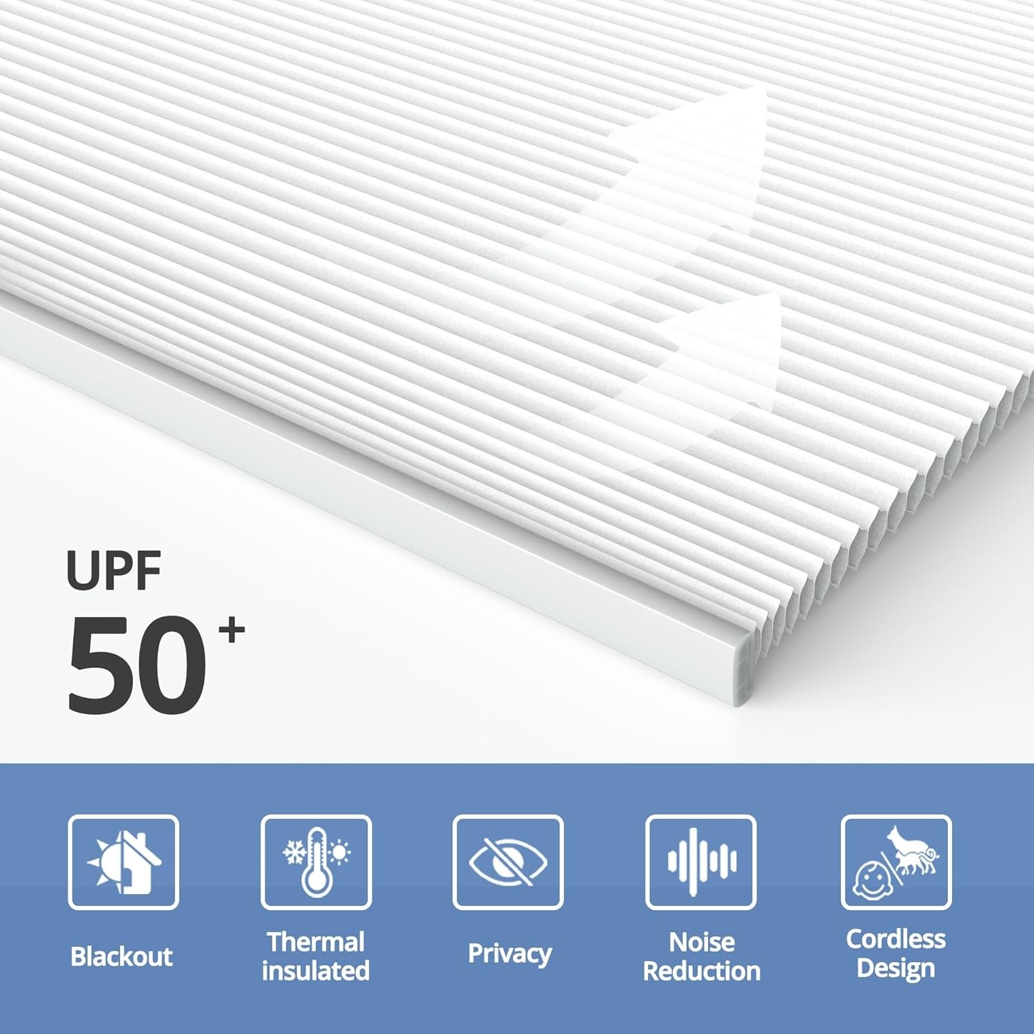 Cordless Cellular Shades | Light Filtering