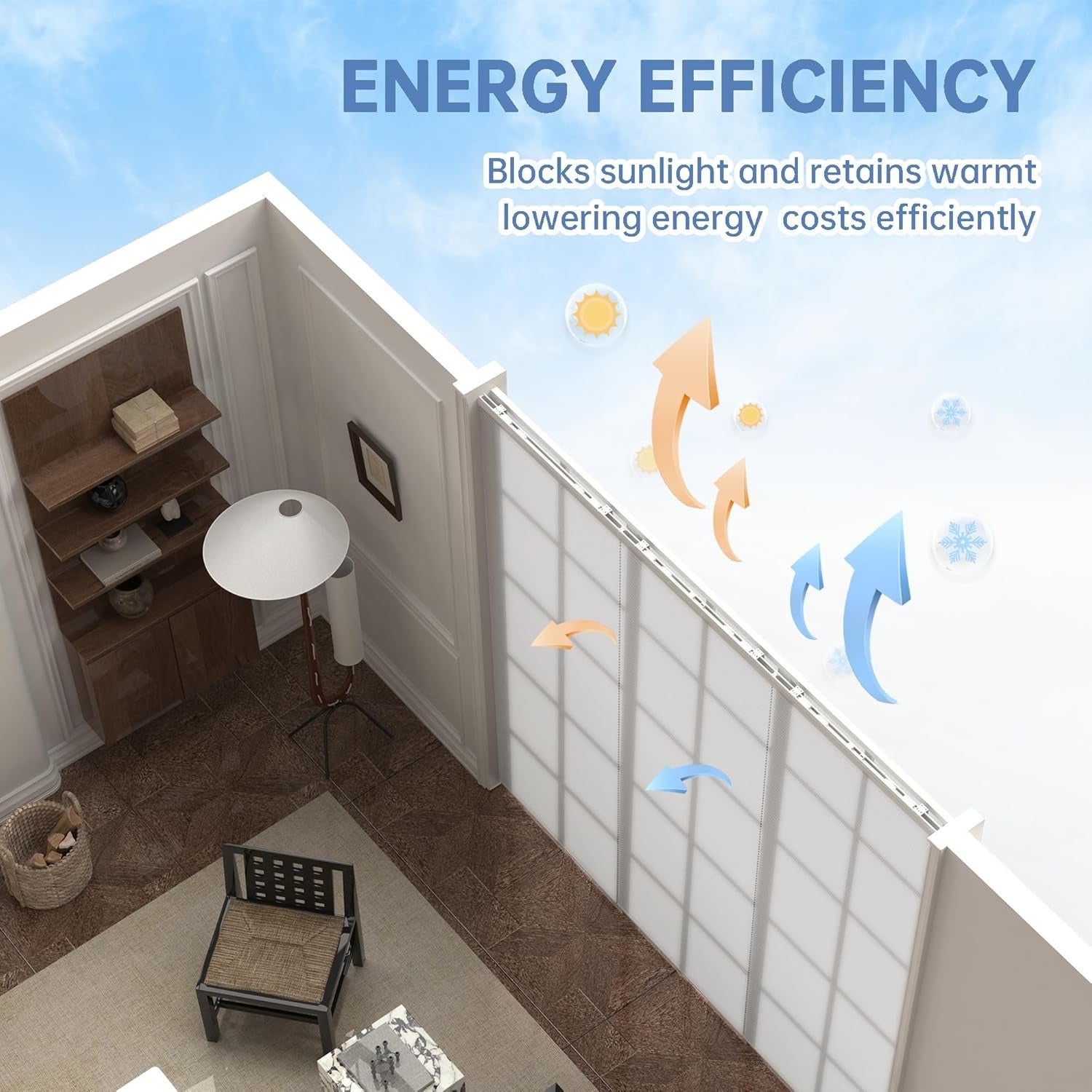 Cordless Cellular Shades | Light Filtering