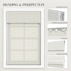 Natural Linen Woven Roman Bamboo Blinds