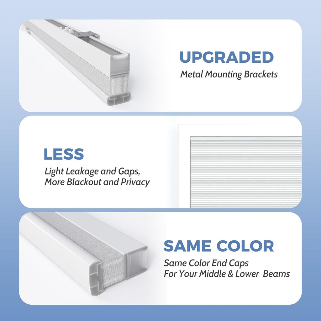 Cordless Cellular Shades | Blackout