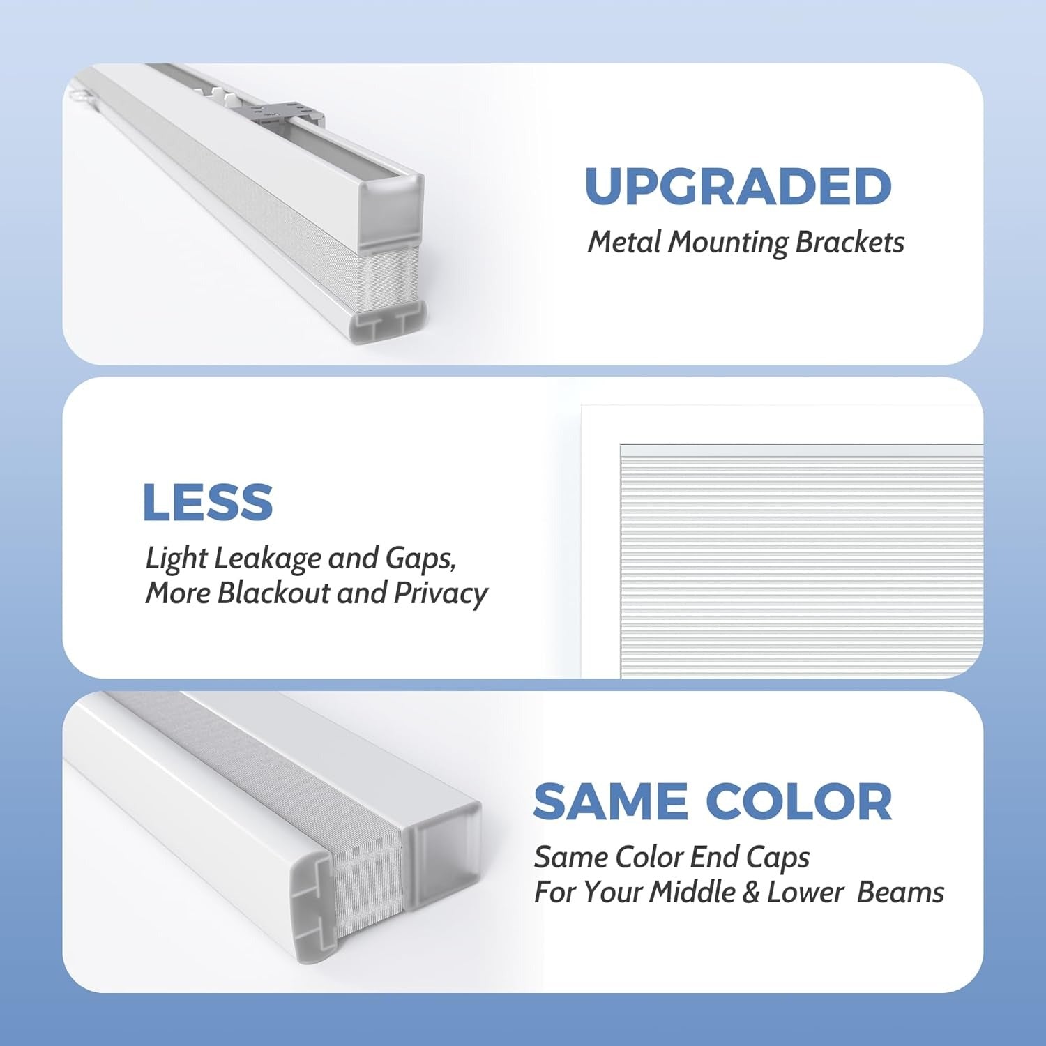 Cordless Cellular Shades | Blackout