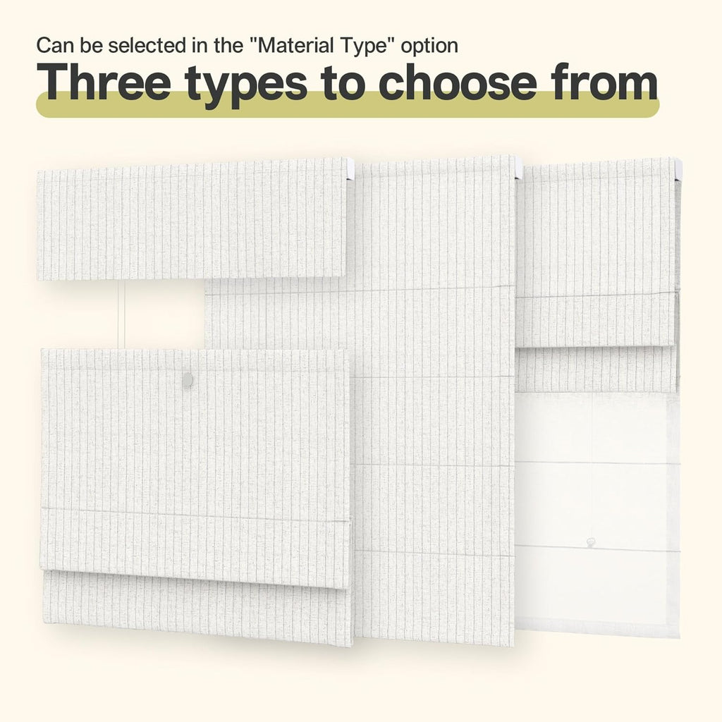 Cordless Roman Shades