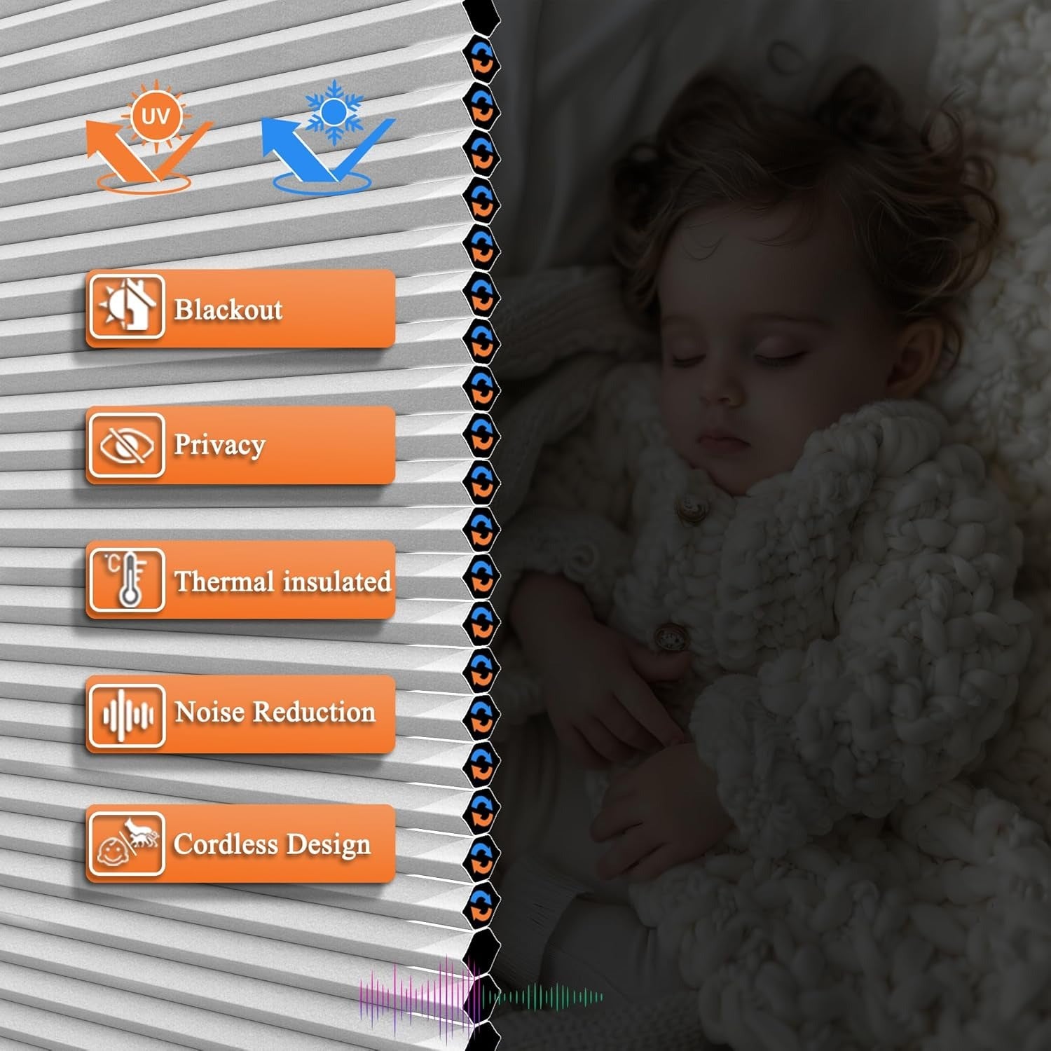 Top Down Bottom Up Cellular Shades | No Drill