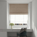 Linen Roman Shades | 2 in 1