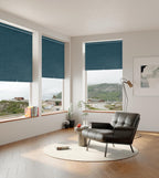 Cordless Linen Roller Shades | Blackout