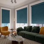Cordless Linen Roller Shades | Blackout