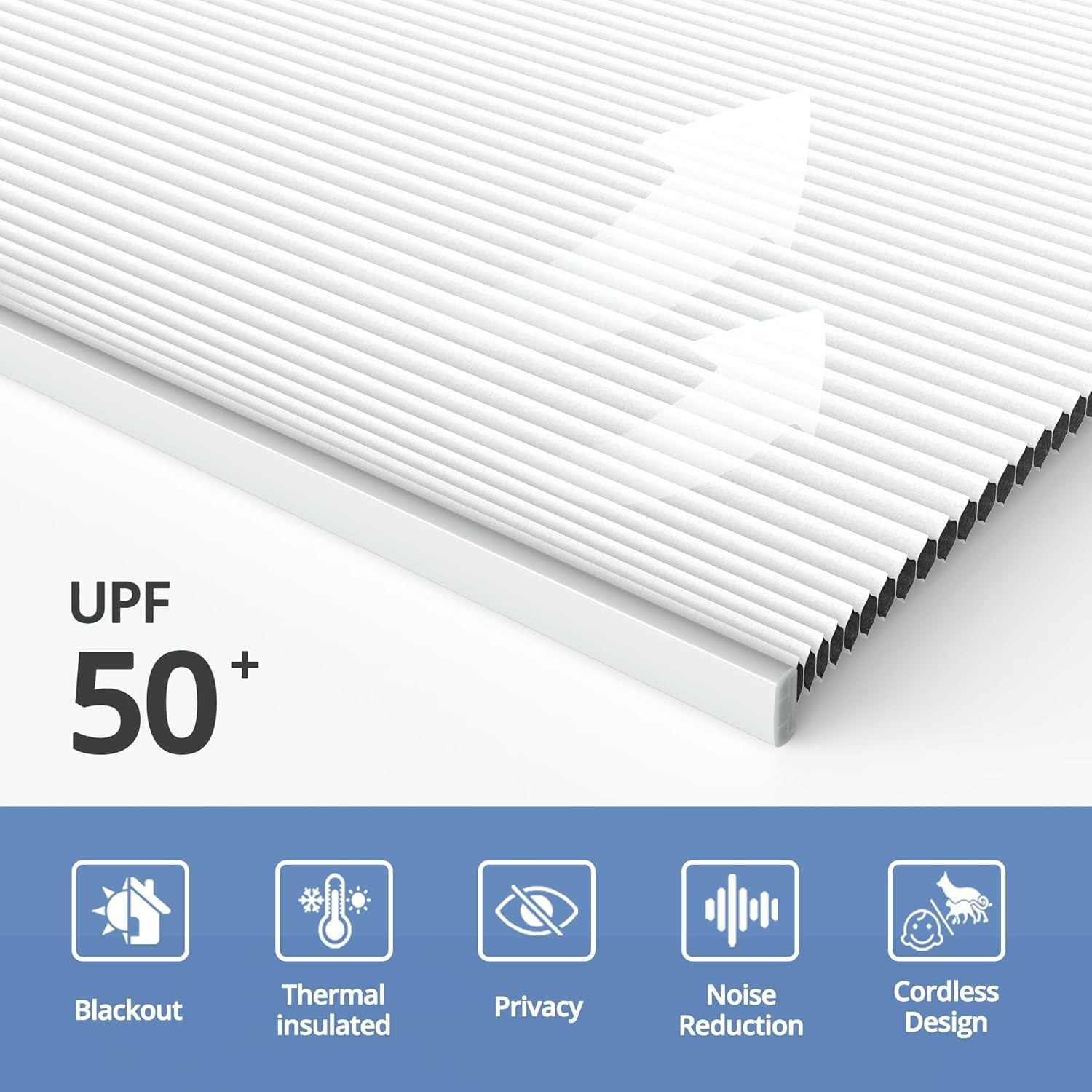 Cordless Cellular Shades | Blackout